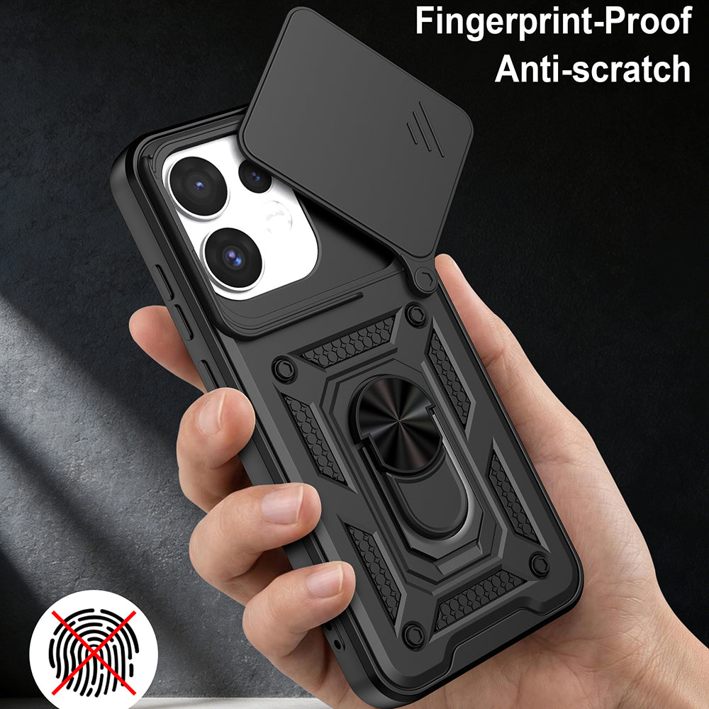 Futrola za Oppo Reno16 / Reno16 Pro, Techsuit, CamShield, Roze Zlatna