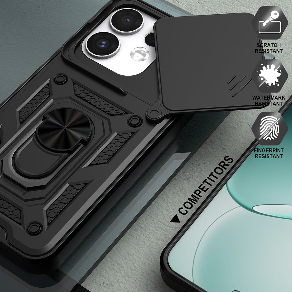 Futrola za Oppo Reno16 / Reno16 Pro, Techsuit, CamShield, Zelena