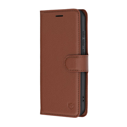 Futrola za Oppo Reno16 / Reno16 Pro, Techsuit, Leather Folio, Braon