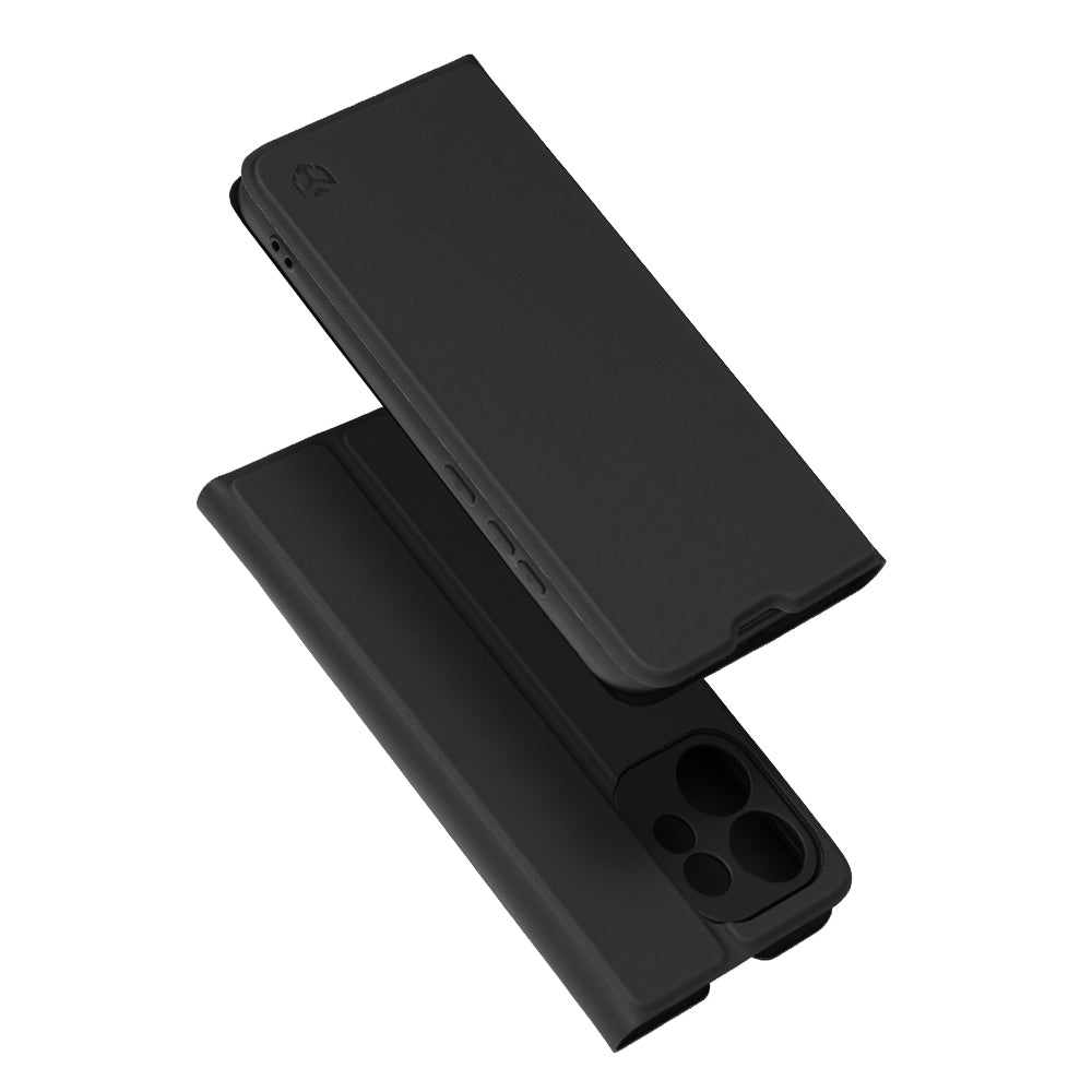 Futrola za Oppo Reno16, Techsuit, Magskin Book, Crna