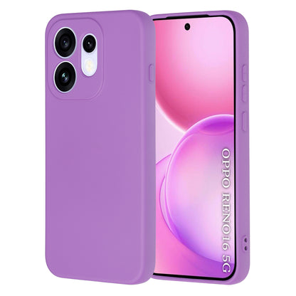 Futrola za Oppo Reno16, Techsuit, SoftFlex, Ljubičasta