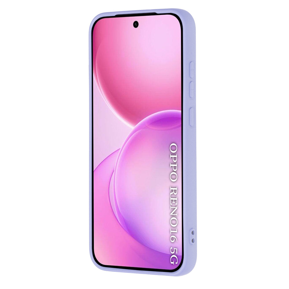 Futrola za Oppo Reno16, Techsuit, SoftFlex, Svetlo Ljubičasta