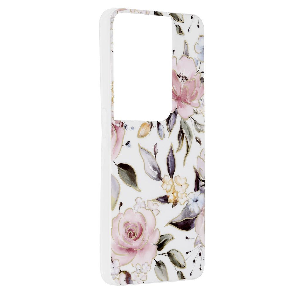Futrola za Oppo Reno8 Pro, Techsuit, Marble, Bela