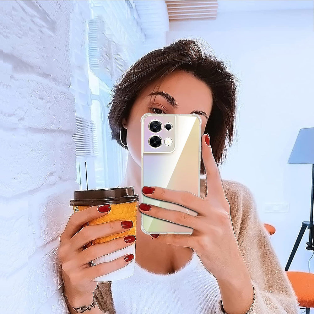 Futrola za Oppo Reno8, Techsuit, Shockproof Clear, Providna