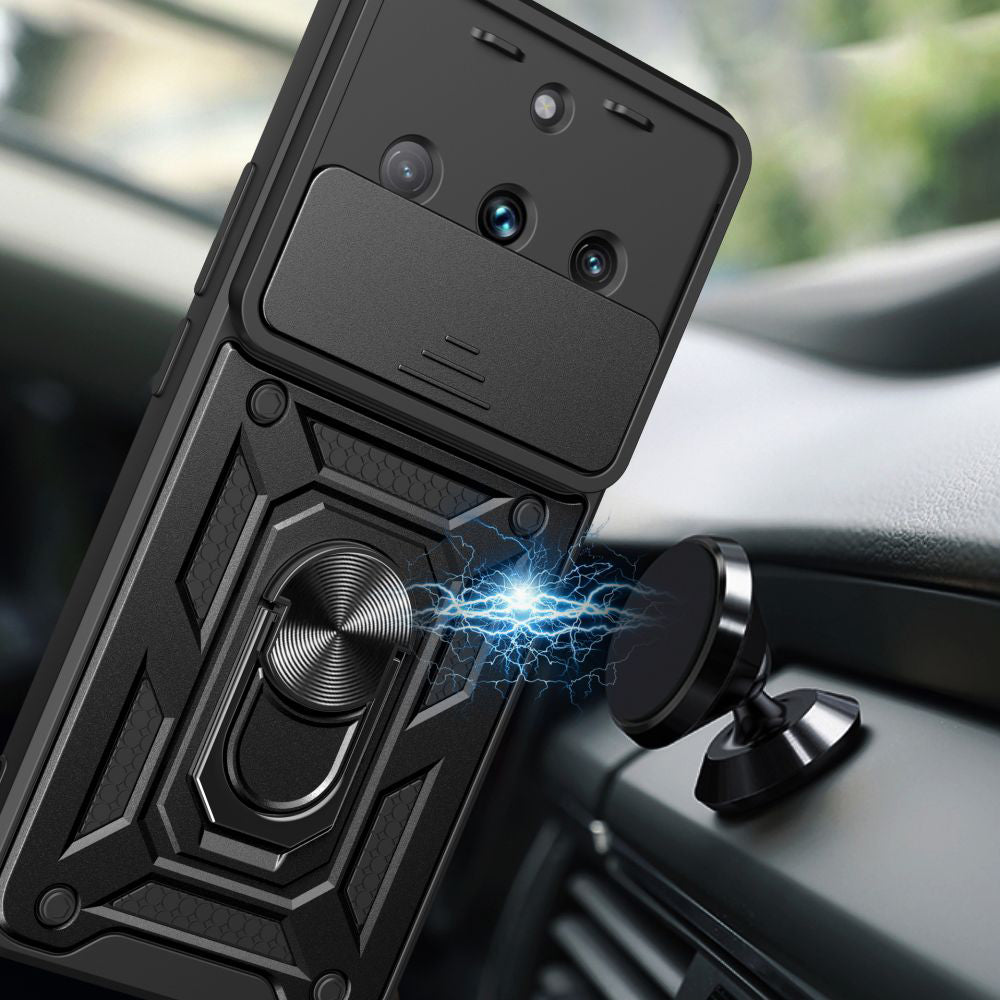 Futrola za Realme 11 4G, Techsuit, CamShield, Crna
