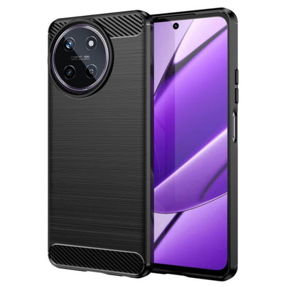 Futrola za Realme 11 4G, Techsuit, Karbon, Crna