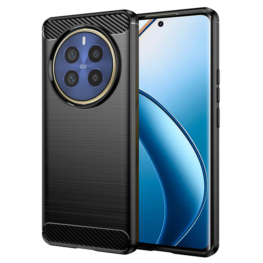 Futrola za Realme 12 Pro / 12 Pro+, Techsuit, Karbon, Crna