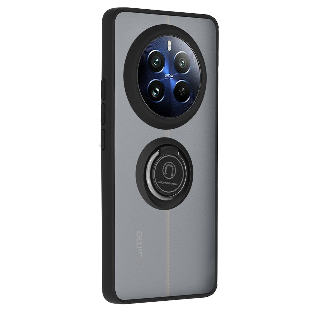 Futrola za Realme 12 Pro / 12 Pro+, Techsuit, Glinth, Crna