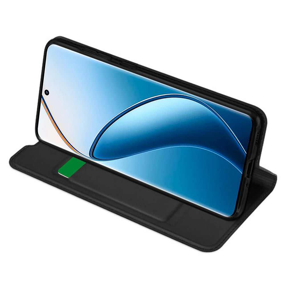 Futrola za Realme 12 Pro / 12 Pro+, Techsuit, Magskin Book, Crna