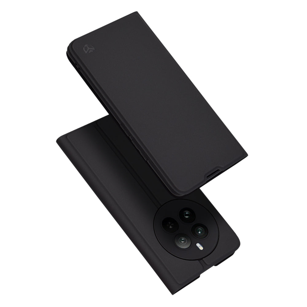 Futrola za Realme 12 Pro / 12 Pro+, Techsuit, Magskin Book, Crna