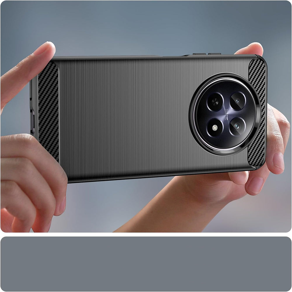 Futrola za Realme 12, Techsuit, Karbon, Plava