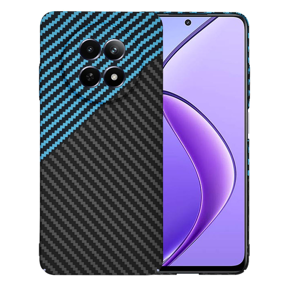 Futrola za Realme 12x / 12, Techsuit, Carbonite FiberShell, Crno Plava