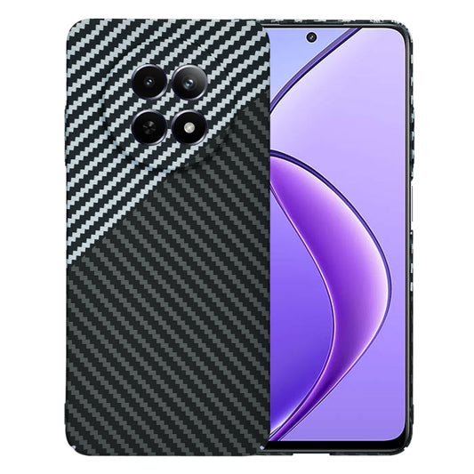 Futrola za Realme 12x / 12, Techsuit, Carbonite FiberShell, Crno Siva