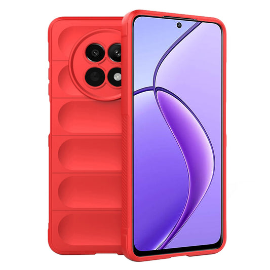 Futrola za Realme 12x / 12, Techsuit, Magic Shield, Crvena