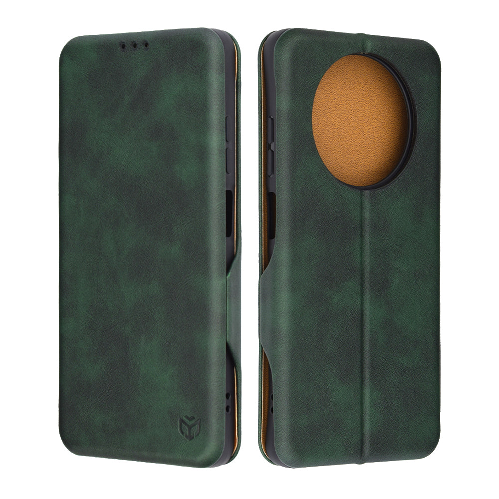 Futrola za Realme 12x / 12, Techsuit, Safe Wallet Plus, Zelena