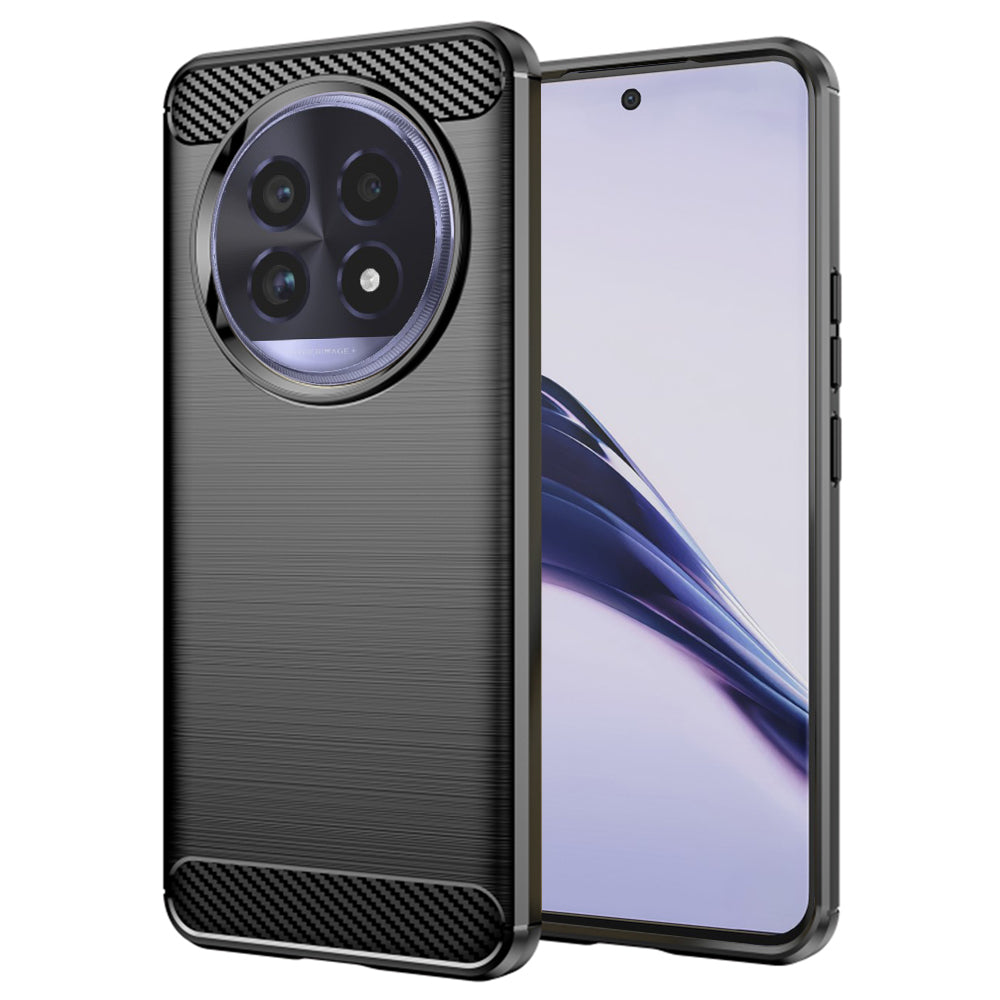 Futrola za Realme 13 Pro / 13 Pro+, Techsuit, Karbon, Crna
