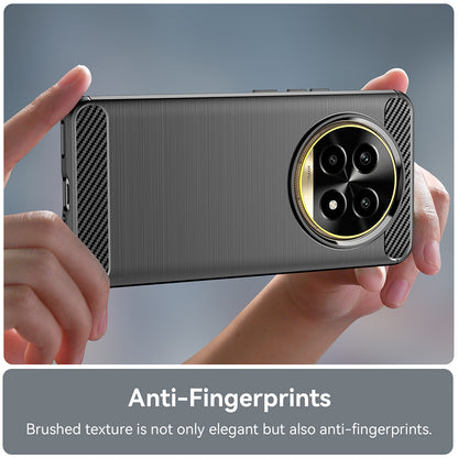 Futrola za Realme 13 Pro / 13 Pro+, Techsuit, Karbon, Crna