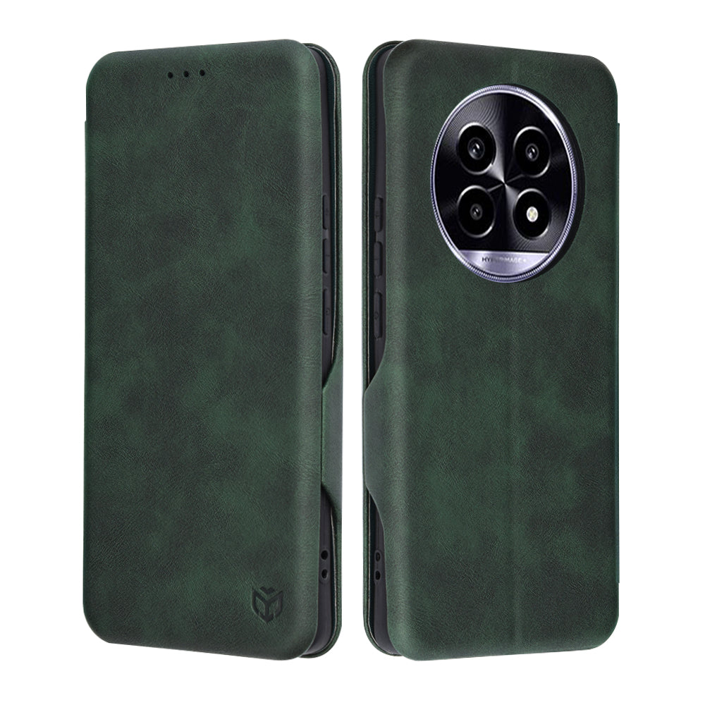 Futrola za Realme 13 Pro / 13 Pro+, Techsuit, Safe Wallet Plus, Zelena