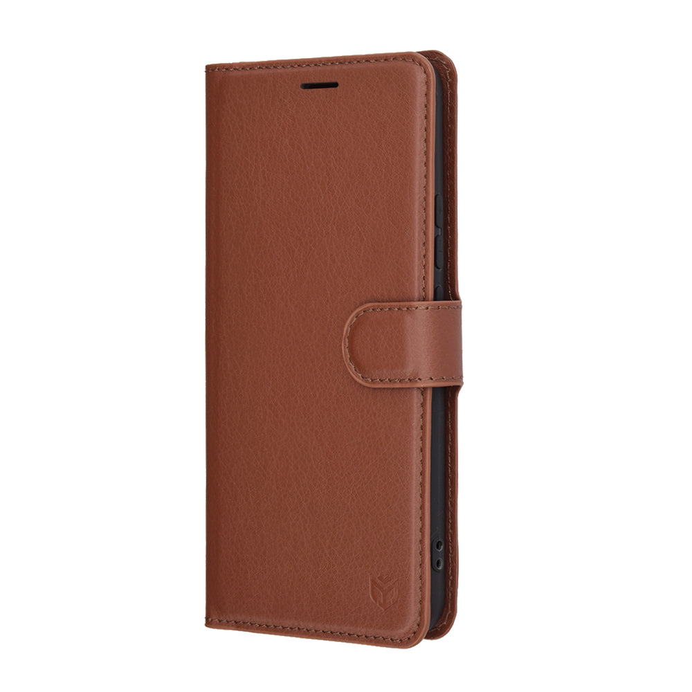 Futrola za Realme 14 Pro+, Techsuit, Leather Folio, Braon