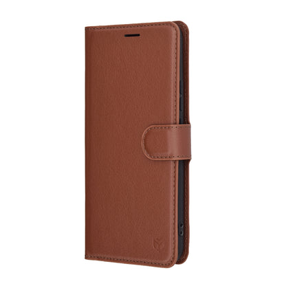 Futrola za Realme 14 Pro+, Techsuit, Leather Folio, Braon