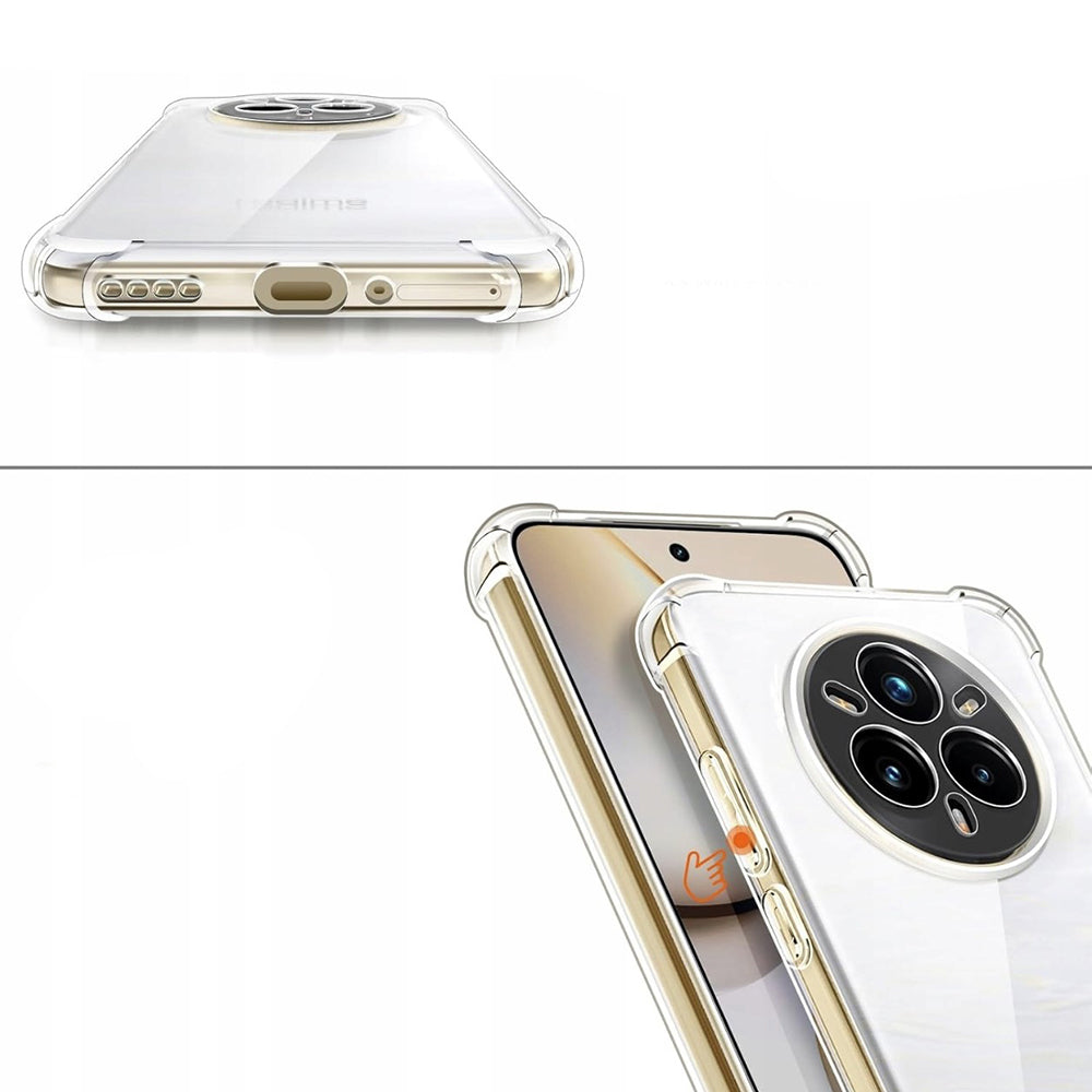 Futrola za Realme 14 Pro+, Techsuit, Shockproof Clear, Providna