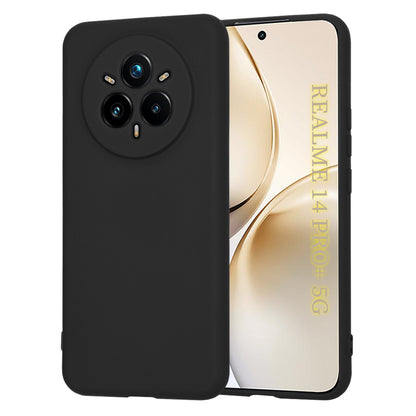 Futrola za Realme 14 Pro+, Techsuit, SoftFlex, Crna