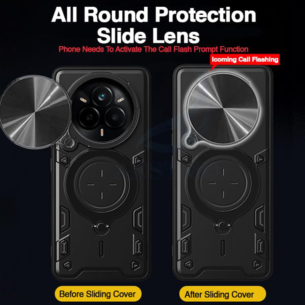 Futrola za Realme 14 Pro, Techsuit, CamGuard Pro, Crna