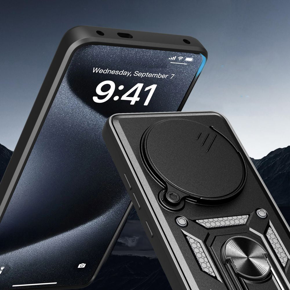 Futrola za Realme 14 Pro, Techsuit, CamShield, Crna