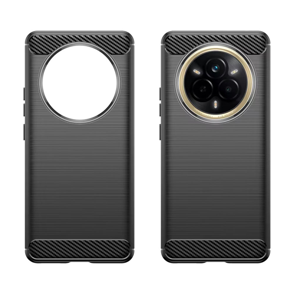 Futrola za Realme 14 Pro, Techsuit, Karbon, Crna
