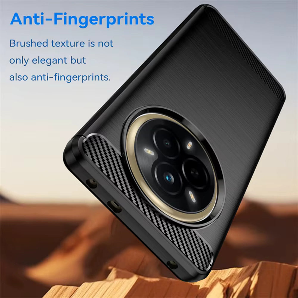 Futrola za Realme 14 Pro, Techsuit, Karbon, Crna