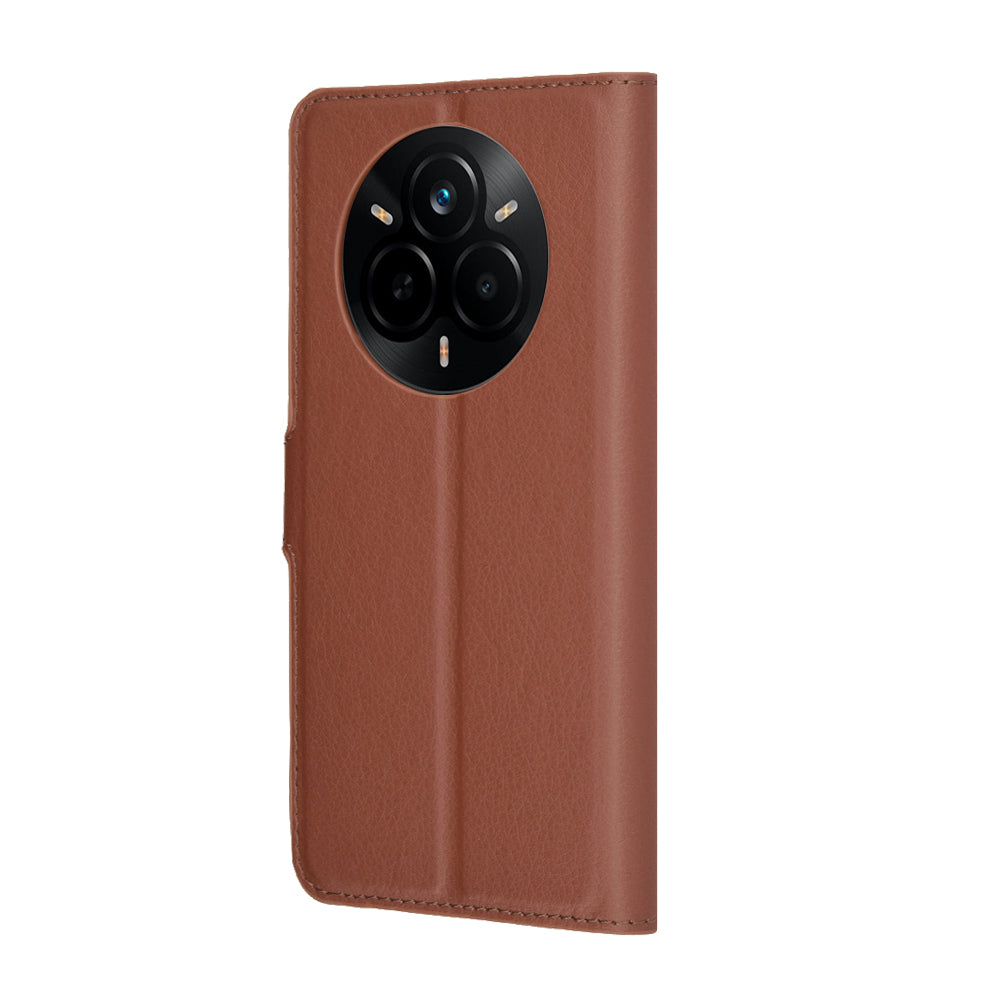 Futrola za Realme 14 Pro, Techsuit, Leather Folio, Braon