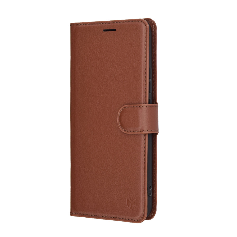 Futrola za Realme 14 Pro, Techsuit, Leather Folio, Braon
