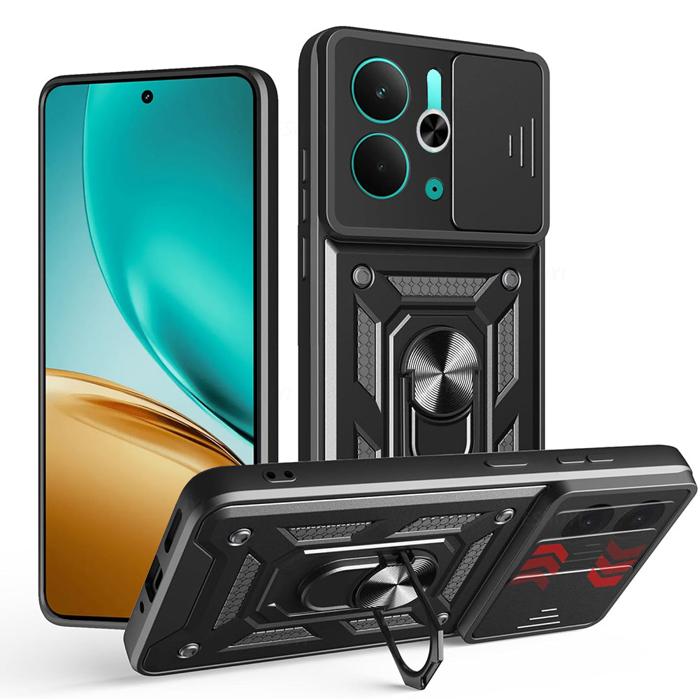 Futrola za Realme 14T / 14, Techsuit, CamShield, Crna