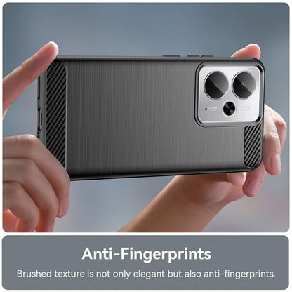 Futrola za Realme 14T / 14, Techsuit, Karbon, Crna
