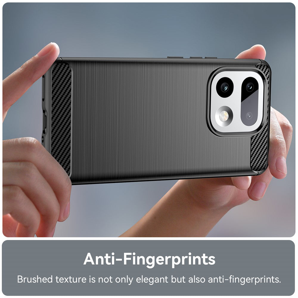 Futrola za Realme 16 Pro+, Techsuit, Karbon, Crna