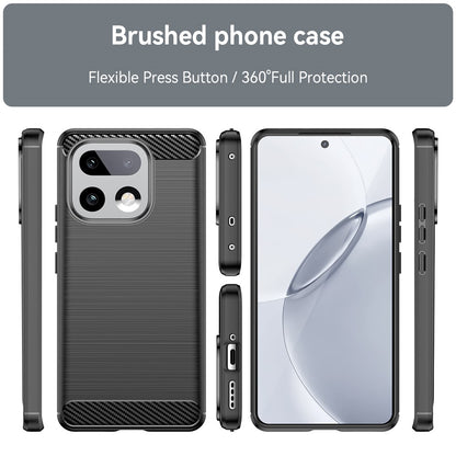 Futrola za Realme 16 Pro+, Techsuit, Karbon, Crna