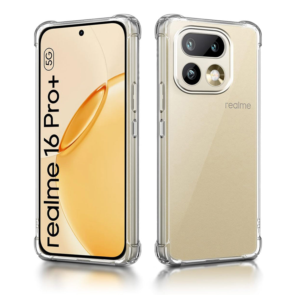 Futrola za Realme 16 Pro+, Techsuit, Shockproof Clear, Transparentna