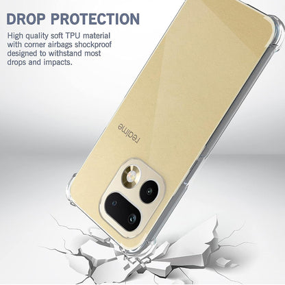 Futrola za Realme 16 Pro+, Techsuit, Shockproof Clear, Transparentna