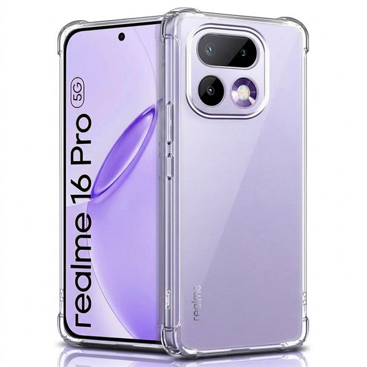 Futrola za Realme 16 Pro, Techsuit, Shockproof Clear, Transparentna