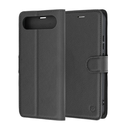 Futrola za Realme 16, Techsuit, Leather Folio, Crna