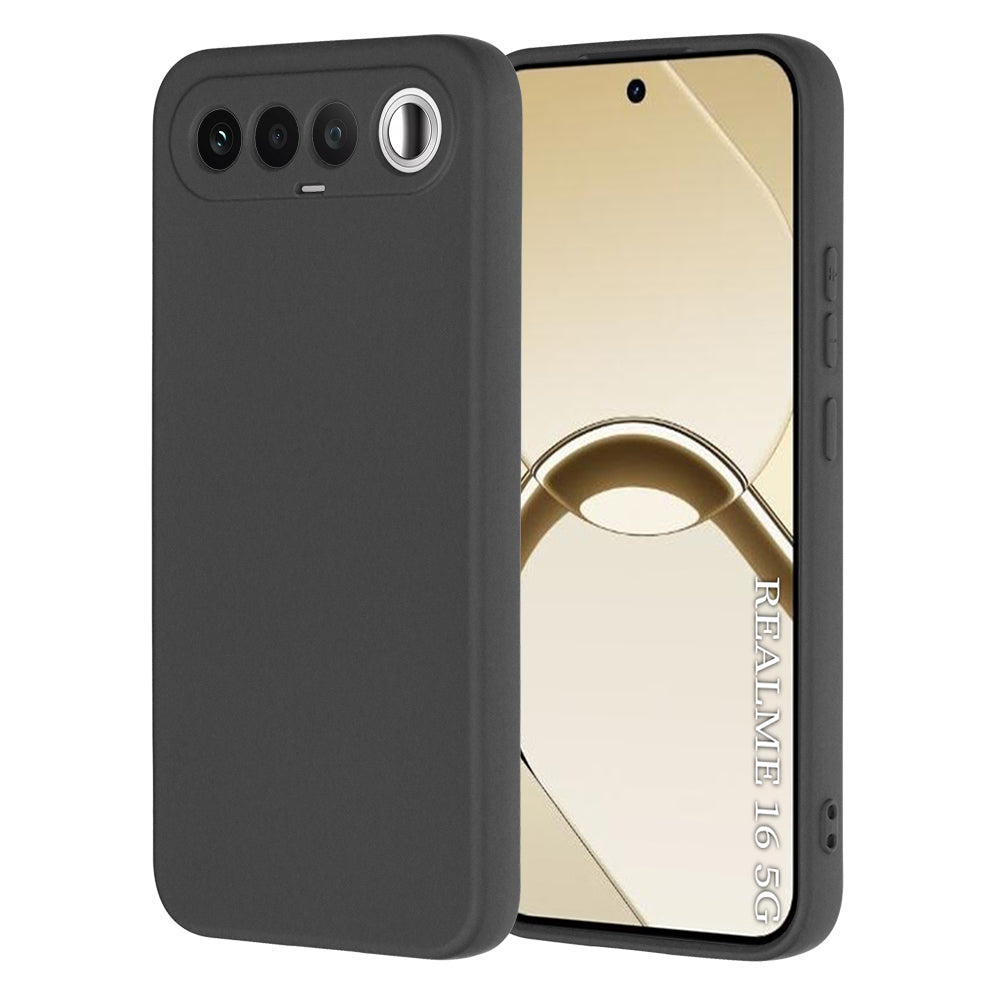 Futrola za Realme 16, Techsuit, SoftFlex, Crna