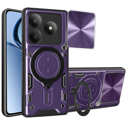 Futrola za Realme C63 / C61, Techsuit, CamGuard Pro, Ljubičasta