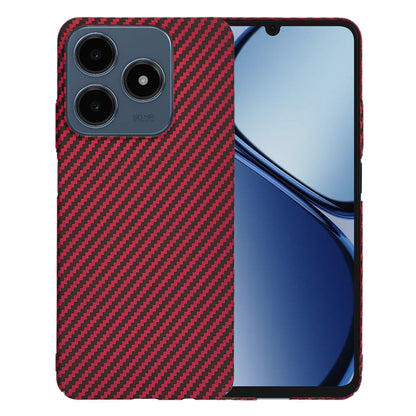 Futrola za Realme C63 / C61, Techsuit, Carbonite FiberShell, Crvena
