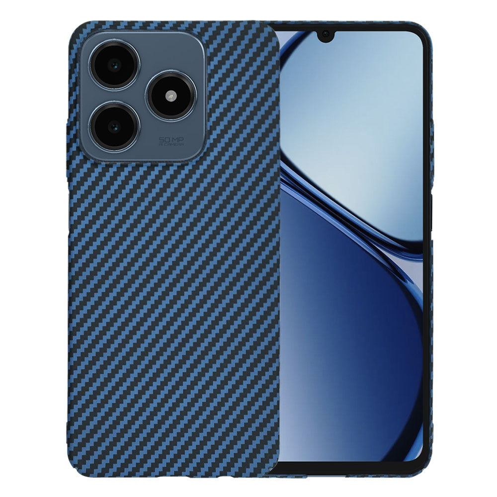 Futrola za Realme C63 / C61, Techsuit, Carbonite FiberShell, Tirkizna