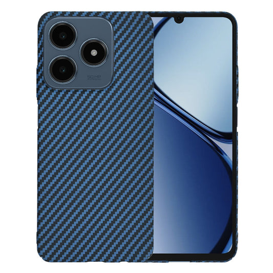 Futrola za Realme C63 / C61, Techsuit, Carbonite FiberShell, Tirkizna