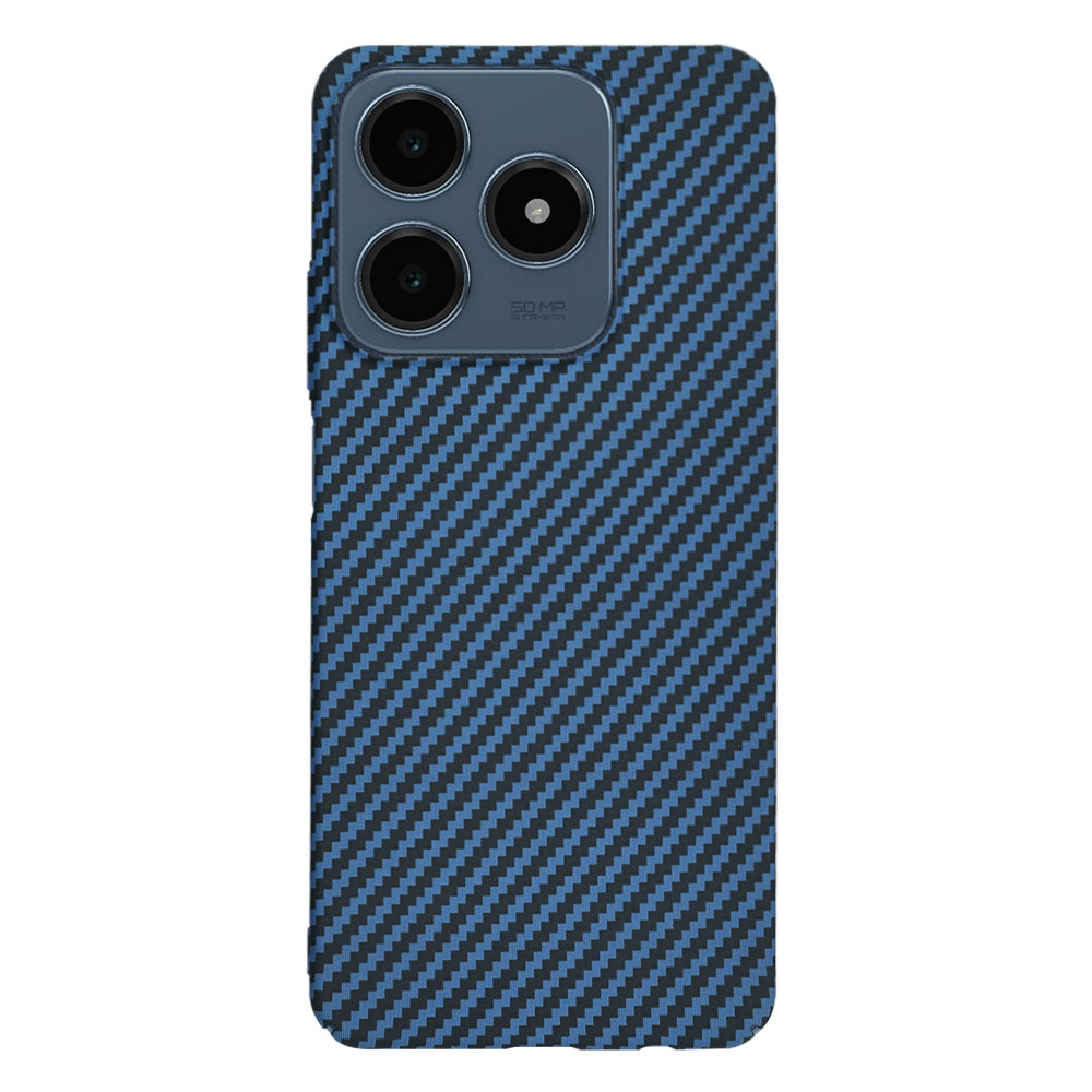 Futrola za Realme C63 / C61, Techsuit, Carbonite FiberShell, Tirkizna
