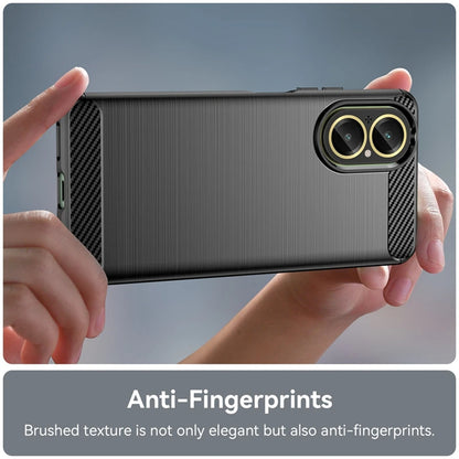 Futrola za Realme C67 4G, Techsuit, Karbon, Crna