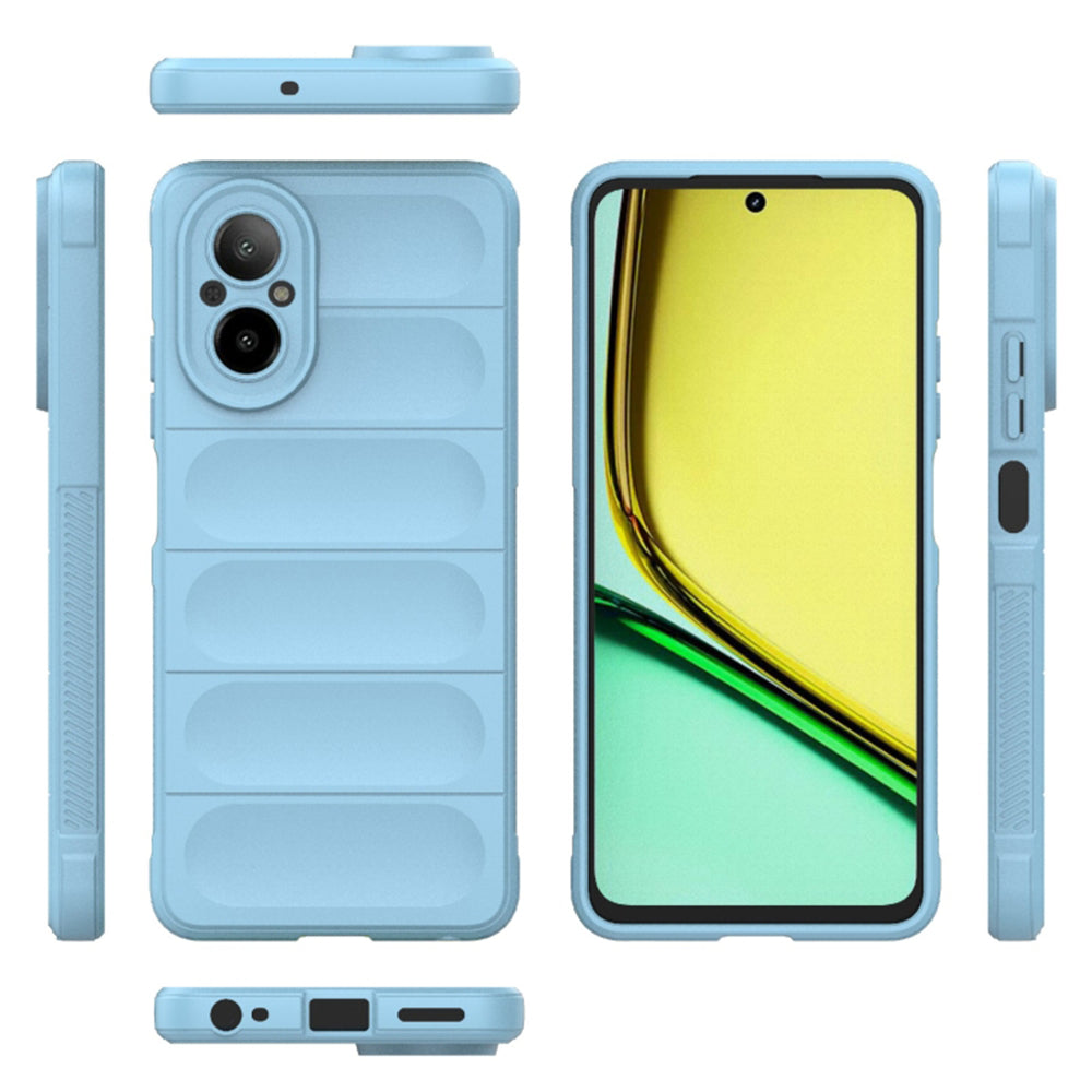 Futrola za Realme C67 4G, Techsuit, Magic Shield, Plava