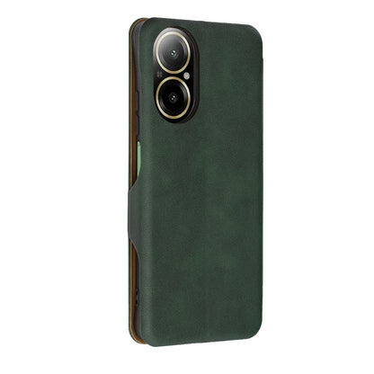 Futrola za Realme C67 4G, Techsuit, Safe Wallet Plus, Zelena