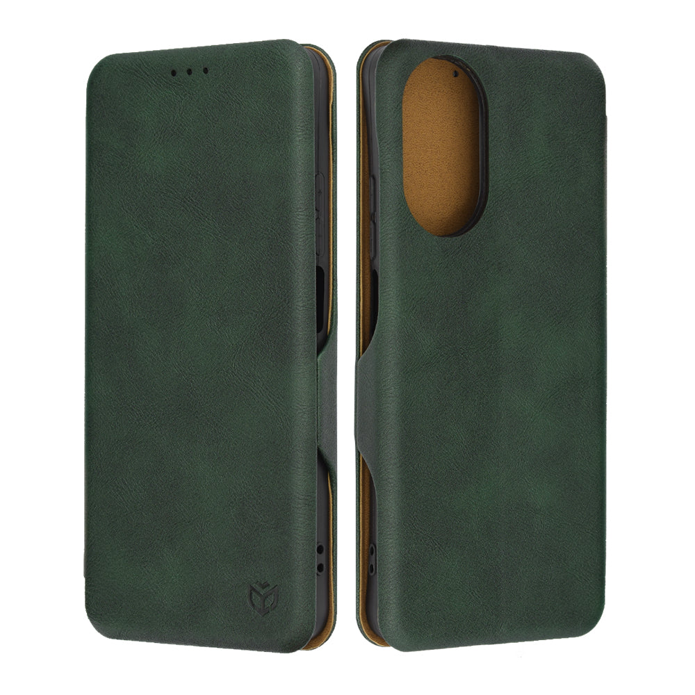 Futrola za Realme C67 4G, Techsuit, Safe Wallet Plus, Zelena